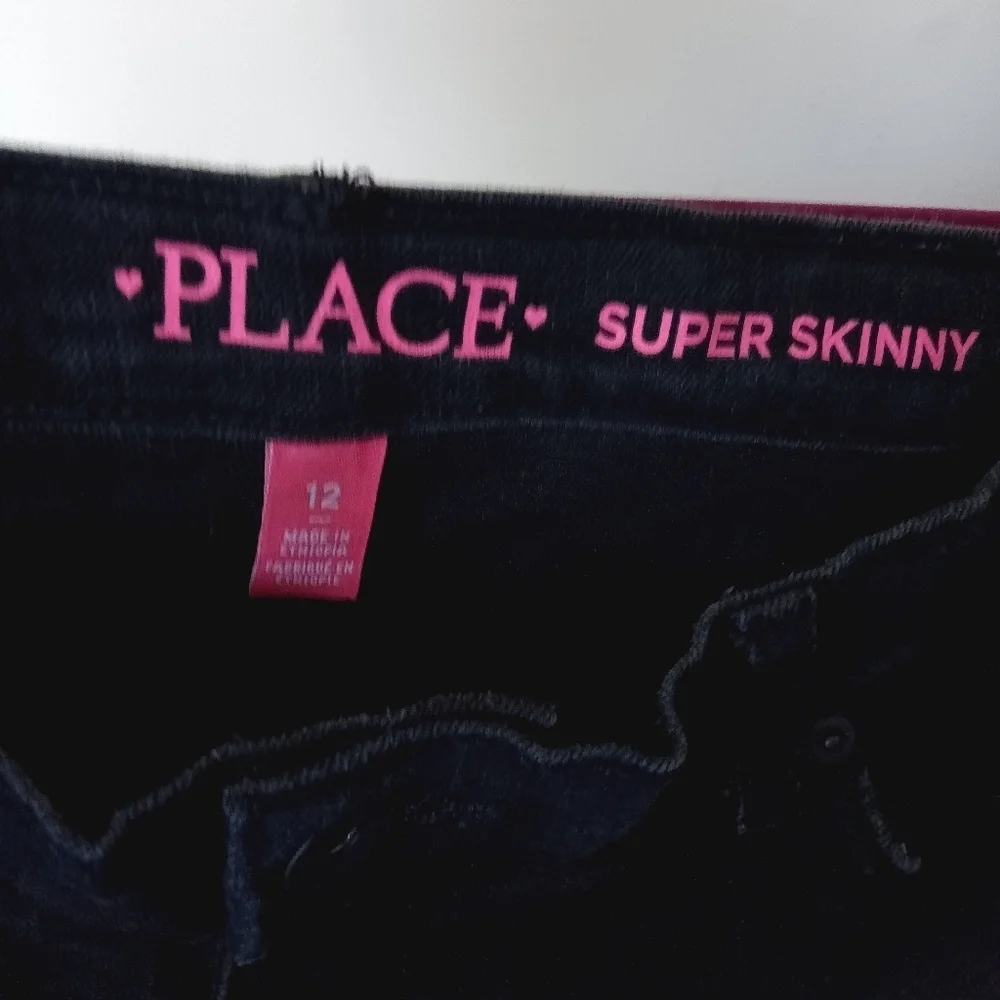 Children's Place Super Skinny Jeans - Black